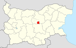 Tryavna Municipality Within Bulgaria